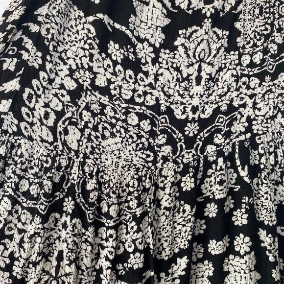 Forbidden Angels Boho Beaded Crochet‎ Maxi Skirt S Festival Y2K 90s Hippie Read - Picture 4 of 6